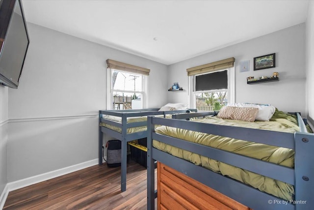 219 E Streamwood Blvd, Streamwood, IL 60107 - bedroom with baseboards and wood finished floors