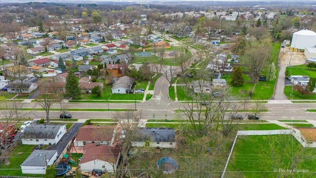 219 E Streamwood Blvd, Streamwood, IL 60107 - drone / aerial view with a residential view