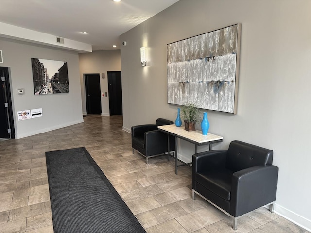 651 N Milwaukee Ave Unit 403, Chicago, IL 60642 - lobby with visible vents