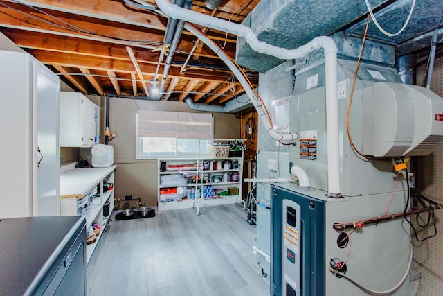 utilities with heating unit