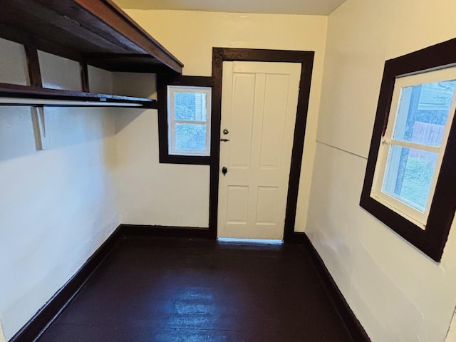 458 Morgan St, Elgin, IL 60123 - walk in closet featuring dark wood finished floors