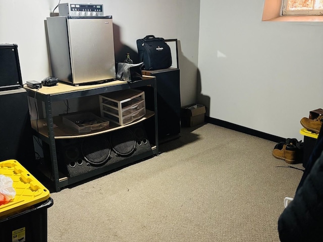 458 Morgan St, Elgin, IL 60123 - interior space featuring carpet flooring and baseboards