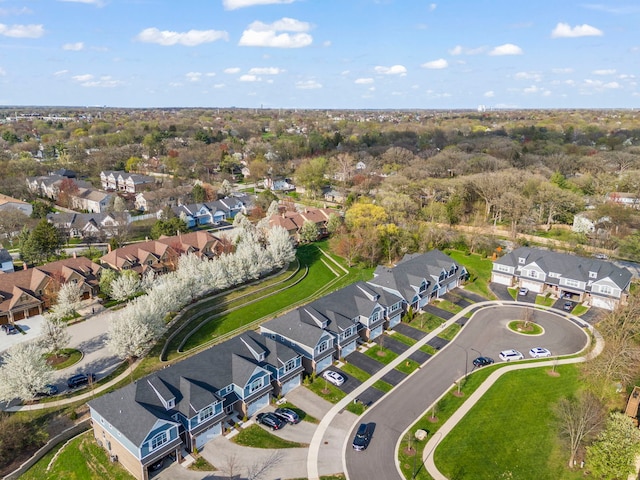 633 Bourbon Ct, Naperville, IL 60565 - bird's eye view featuring a residential view