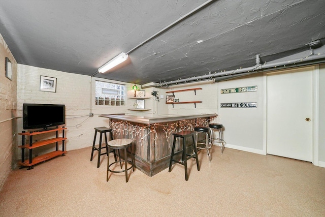 bar with bar area