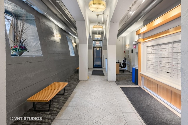 view of community lobby