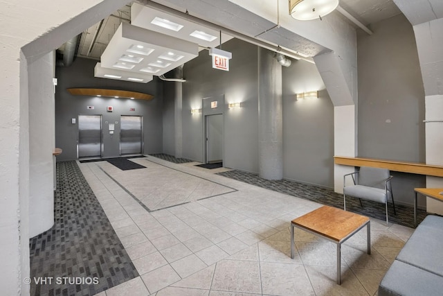 view of community lobby