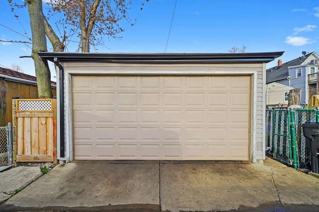 3024 E Ave, Berwyn, IL 60402 - detached garage featuring fence