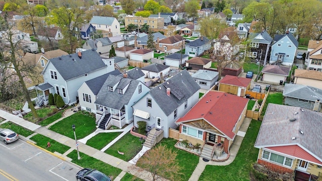 3024 E Ave, Berwyn, IL 60402 - bird's eye view featuring a residential view