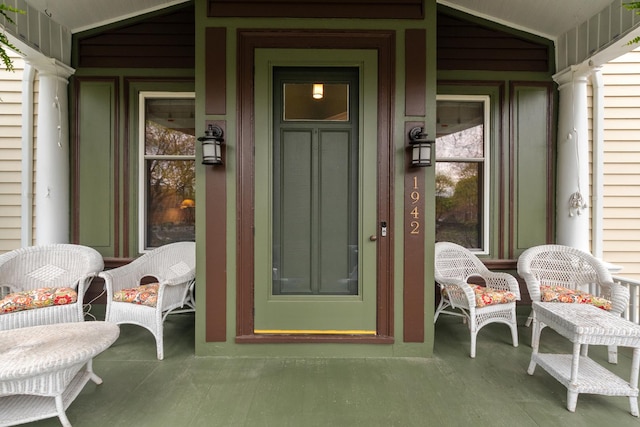 1942 Orrington Ave, Evanston, IL 60201 - doorway to property with covered porch
