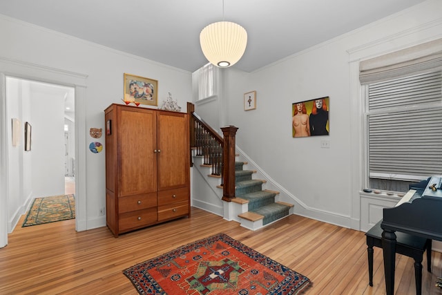 1942 Orrington Ave, Evanston, IL 60201 - interior space featuring ornamental molding and wood finished floors