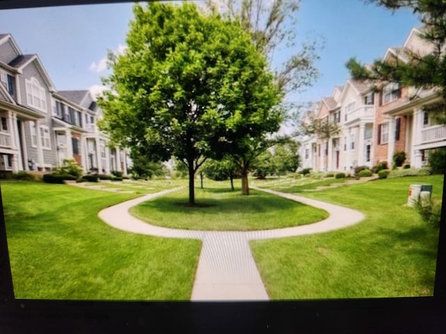 24622 George Washington Dr, Plainfield, IL 60544 - view of home's community featuring a residential view and a lawn