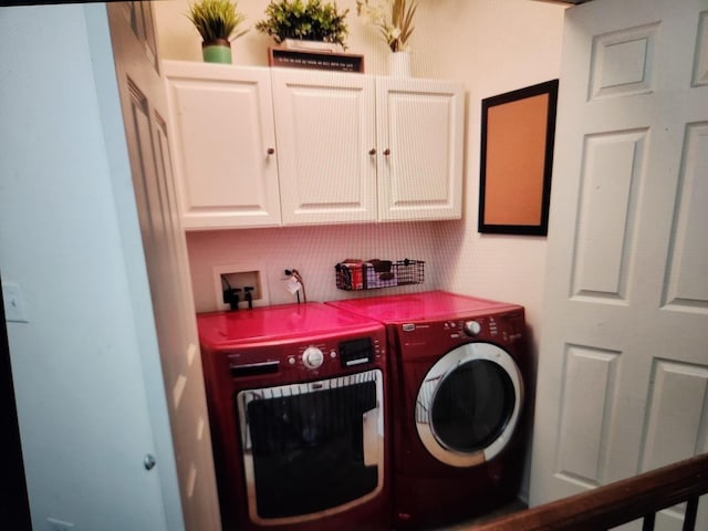 24622 George Washington Dr, Plainfield, IL 60544 - laundry area with cabinet space and washer and clothes dryer