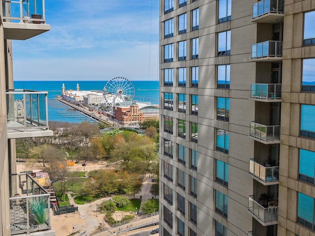 600 N Lake Shore Dr Unit 1802, Chicago, IL 60611 - exterior space featuring a water view