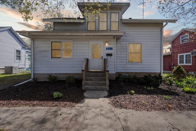 204 S Jackson Ave, Polo, IL 61064 - view of front of property with central AC