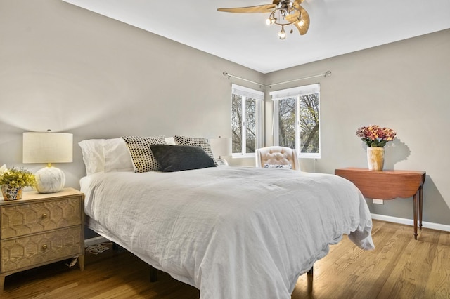 3104 Antelope Springs Rd, Northbrook, IL 60062 - bedroom with wood finished floors and baseboards