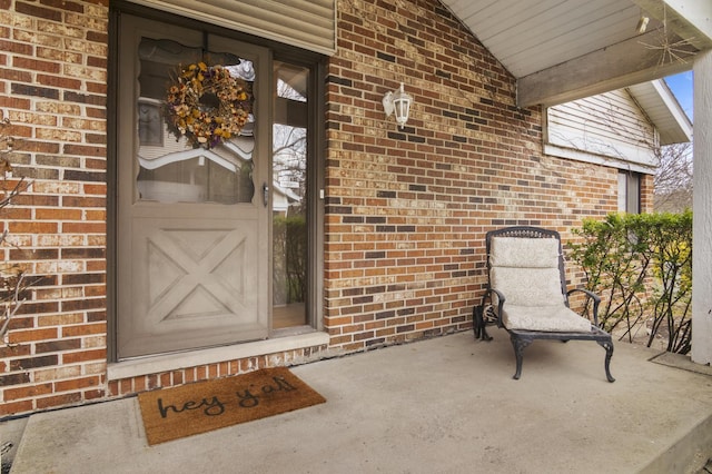 3104 Antelope Springs Rd, Northbrook, IL 60062 - doorway to property featuring covered porch and brick siding