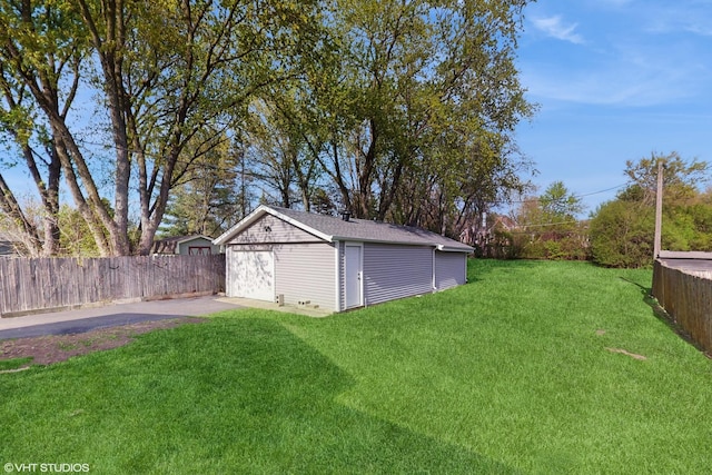 5743 Sherman Ave, Downers Grove, IL 60516 - exterior space featuring fence and aphalt driveway
