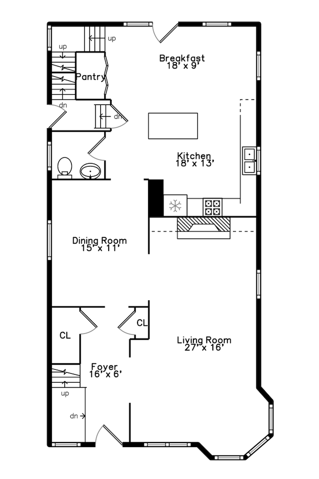 605 Ashland Ave, River Forest, IL 60305 - floor plan