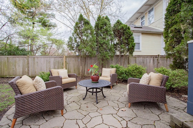 605 Ashland Ave, River Forest, IL 60305 - view of patio / terrace with a fenced backyard