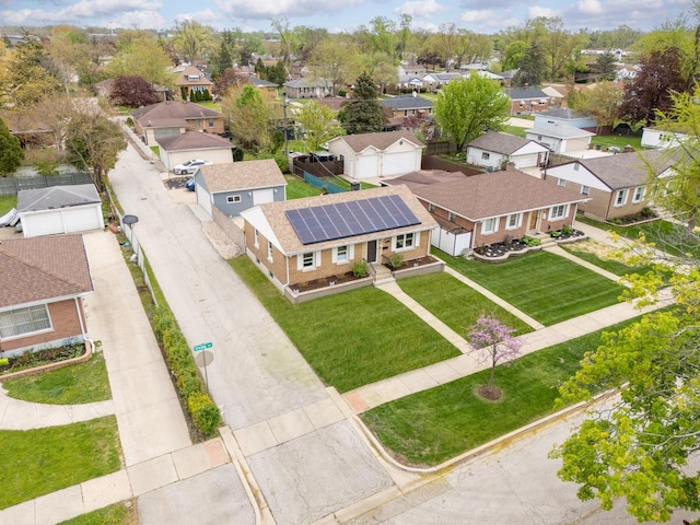 1213 N Irving Ave, Berkeley, IL 60163 - drone / aerial view with a residential view