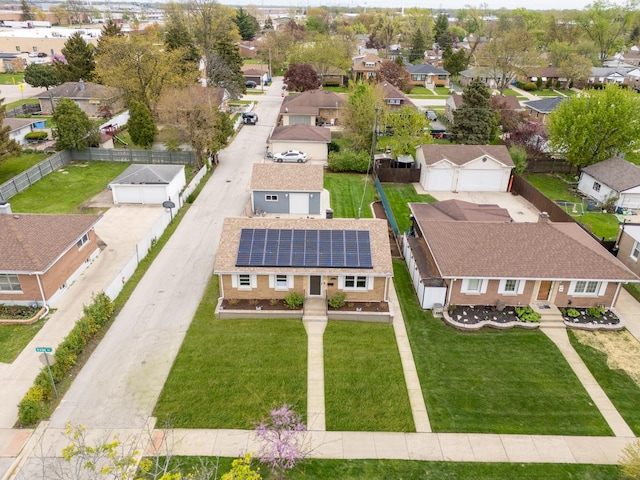 1213 N Irving Ave, Berkeley, IL 60163 - drone / aerial view featuring a residential view