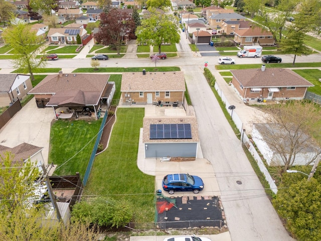 1213 N Irving Ave, Berkeley, IL 60163 - birds eye view of property with a residential view