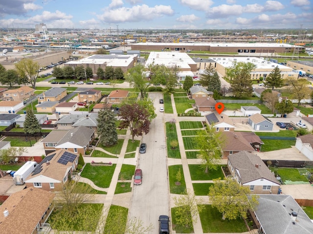 1213 N Irving Ave, Berkeley, IL 60163 - drone / aerial view with a residential view