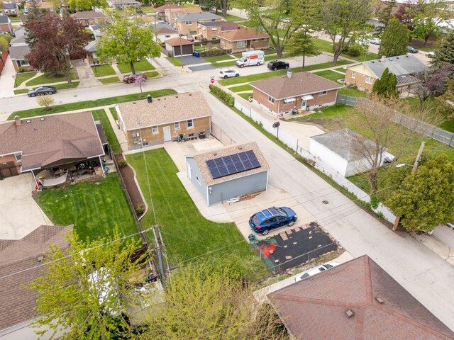 1213 N Irving Ave, Berkeley, IL 60163 - bird's eye view featuring a residential view