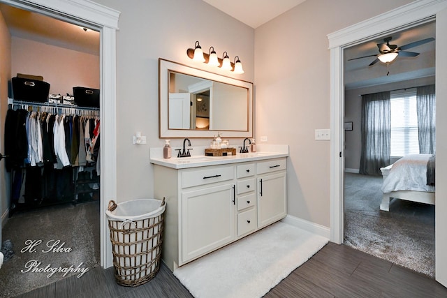 730 Goodfield Lndg, Elgin, IL 60124 - full bath with connected bathroom, double vanity, baseboards, and a sink