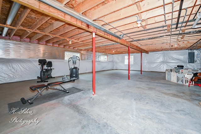 730 Goodfield Lndg, Elgin, IL 60124 - basement featuring electric panel