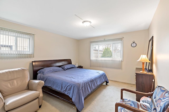 1374 Forest Pl, Calumet City, IL 60409 - bedroom with light carpet, baseboards, and multiple windows