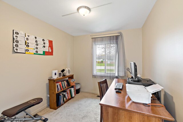 1374 Forest Pl, Calumet City, IL 60409 - office space with baseboards and carpet flooring