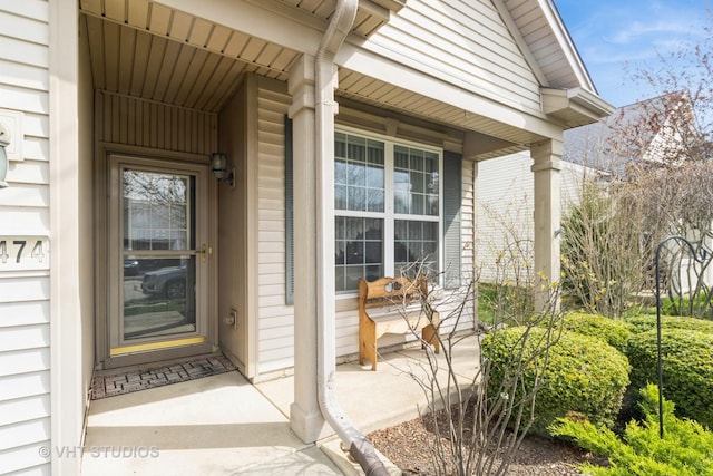 13474 Lehigh St, Huntley, IL 60142 - property entrance featuring a porch