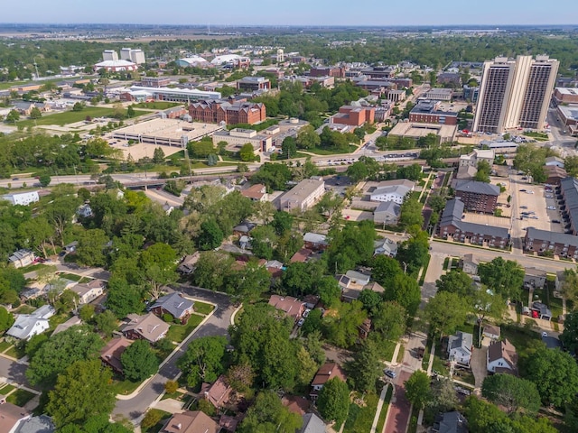 aerial overview of property's location