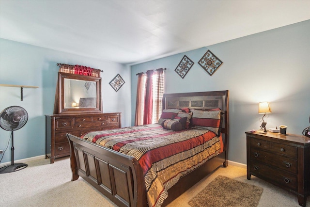229 Stone Hollow Dr, Poplar Grove, IL 61065 - bedroom with baseboards and light colored carpet