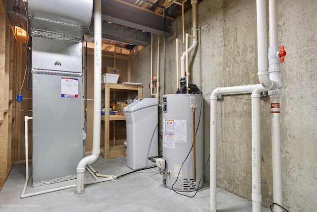 utilities with gas water heater