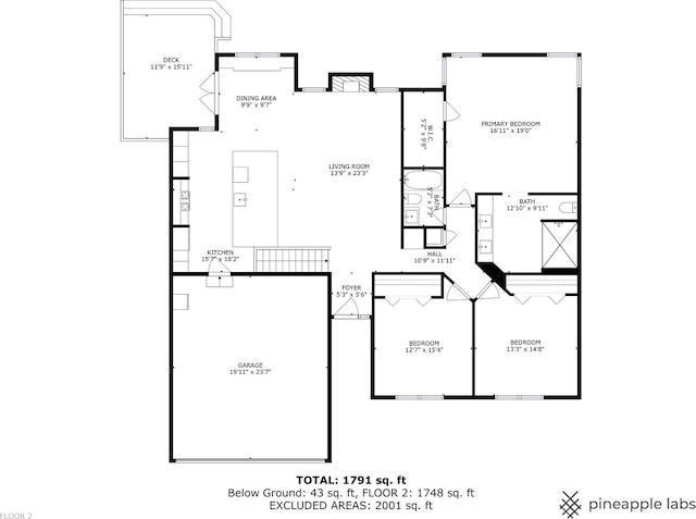 1004 Golden Ave, Woodstock, IL 60098 - floor plan