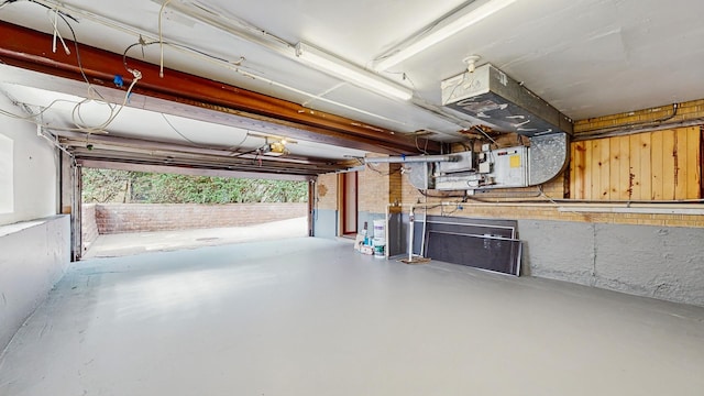 7350 N Karlov Ave, Lincolnwood, IL 60712 - garage featuring wooden walls
