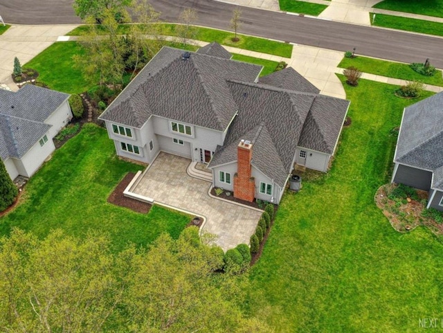 drone / aerial view