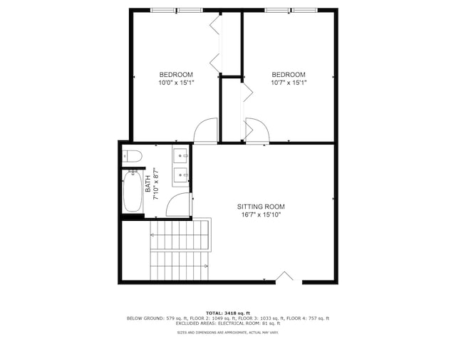 840 S Cuyler Ave, Oak Park, IL 60304 - view of layout