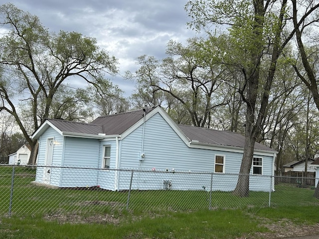 2846 8th St, Rockford, IL 61109 - view of home's exterior with metal roof