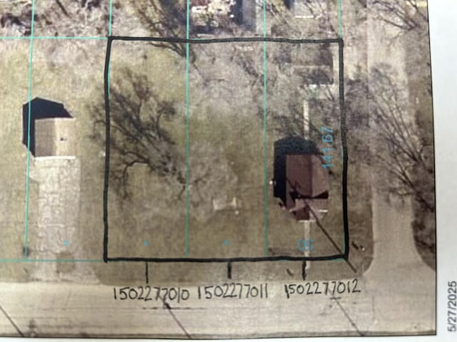 2846 8th St, Rockford, IL 61109 - map / location with property parcel outlined