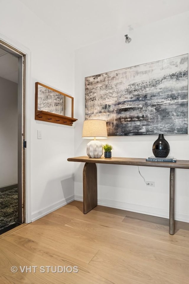 421 W Huron St Unit 1504, Chicago, IL 60654 - detailed view of wood finished floors and baseboards