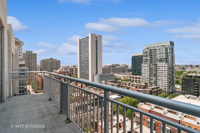 421 W Huron St Unit 1504, Chicago, IL 60654 - balcony featuring a city view
