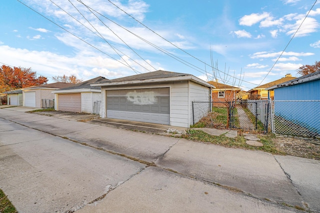 7616 S Lorel Ave, Burbank, IL 60459 - exterior space with a gate and fence