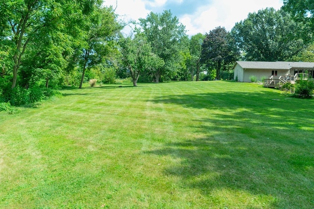 view of yard