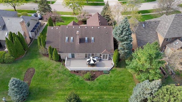 4240 Kingshill Cir, Naperville, IL 60564 - aerial view of property and surrounding area