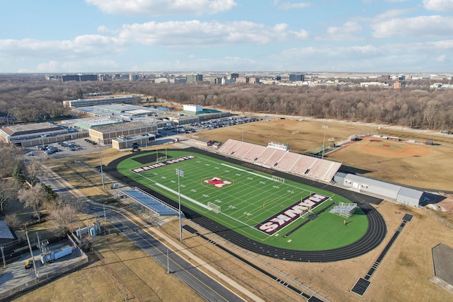 drone / aerial view