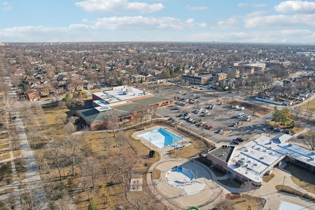 drone / aerial view