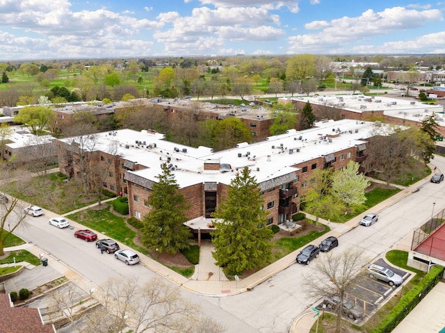 drone / aerial view